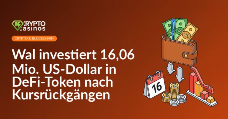 Offene Geldbörse mit Geldscheinen, geteilte Pfeile zu Münzen, Kalender und fallendes Balkendiagramm im Hintergrund