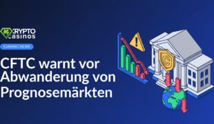 Regierungsgebäude mit Schild, digitales Marktdiagramm mit Warnsymbol und Globus mit abwärts gerichteten Pfeilen.