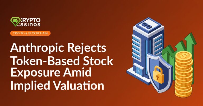 Corporate office building beside shield with padlock, tall stack of coins, and upward arrow chart against blue background