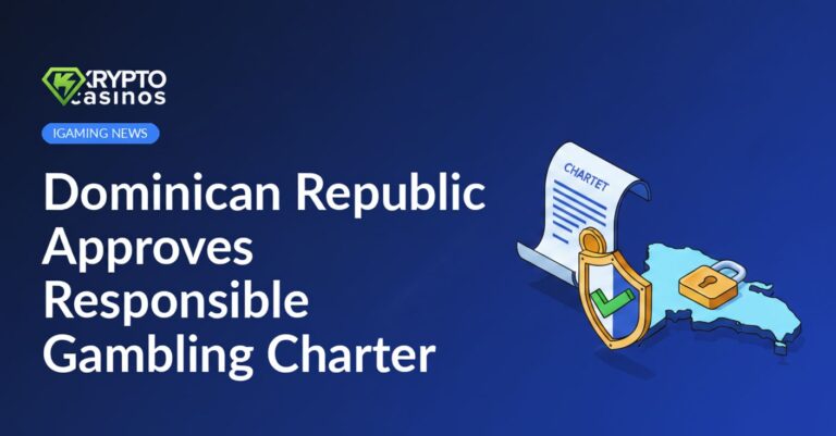 Official charter document with embossed seal, shield featuring checkmark emblem, and Dominican Republic map with padlock icon.