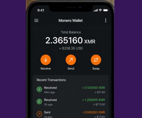 Das Bild zeigt eine persönliche Wallet