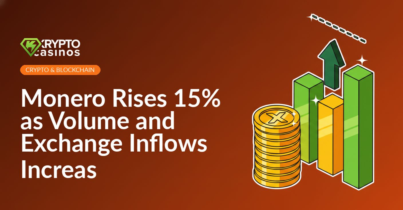 Upward bar chart with bold arrow hitting ceiling, gold coin stack beside increasing volume bars on white background
