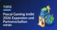 Gestapelte Produktboxen mit nach oben zeigendem Pfeil, zertifiziertes Dokument mit Siegel, Globus mit Standortmarkierungen.