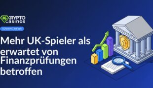 Balkendiagramm mit hervorgehobenen Balken, Stapel Dokumente mit Lupe, Regierungsgebäude mit Schildsymbol im Hintergrund
