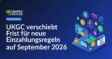 UKGC-Logo vor Kalender mit hervorgehobenem Monat September 2026 und Symbolen für Einzahlung und Regeln