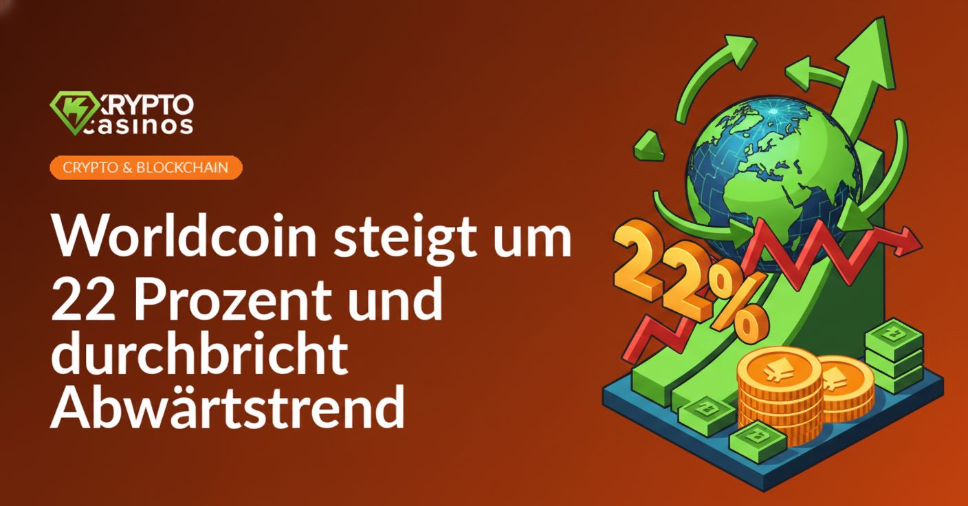 Goldene Kugel mit stilisiertem Iris-Logo vor dunkelblauem Hintergrund und aufsteigenden Diagrammpfeilen