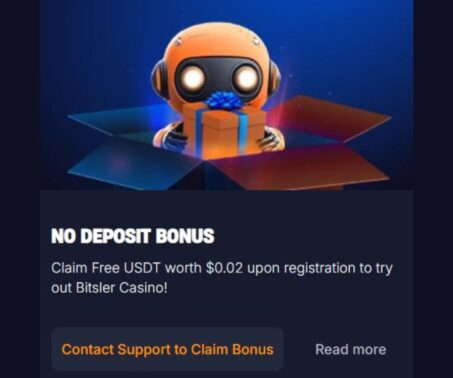 Um einen No Deposit Bonus zu aktivieren, wählt man das passende Angebot aus.
