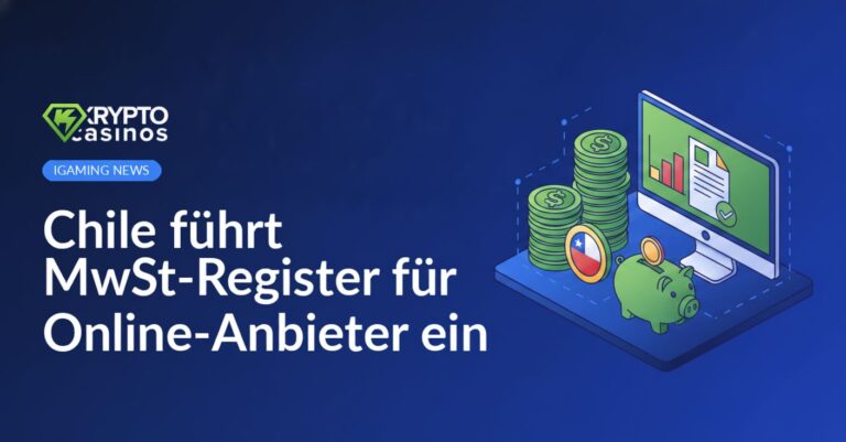 Laptop mit geöffnetem Steuerformular, daneben Steuerdokumente und eine chilenische Flagge auf Holztisch liegen