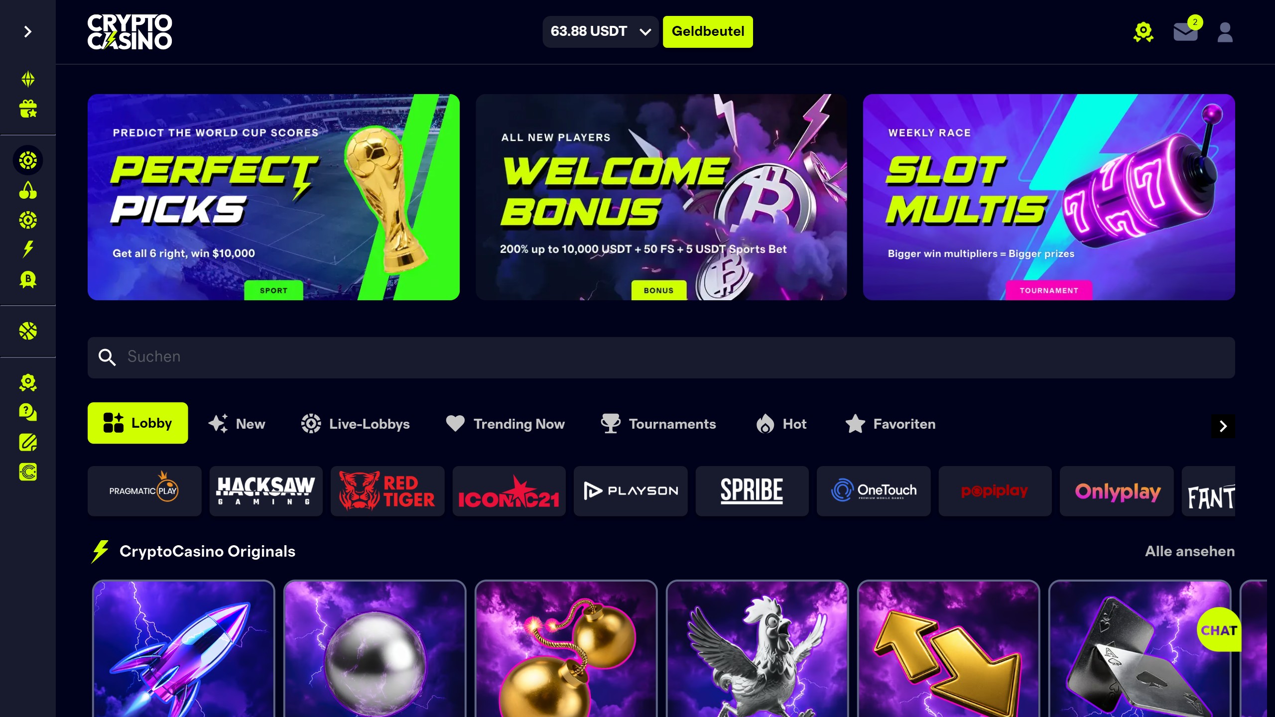 CryptoCasino.com Test und Erfahrungen screenshot