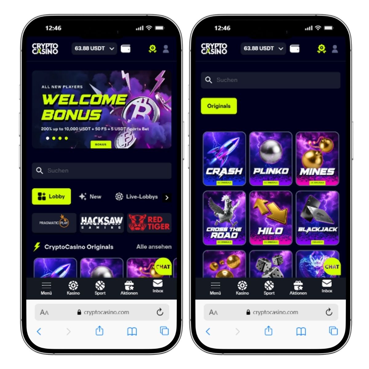 CryptoCasino.com Test und Erfahrungen screenshot