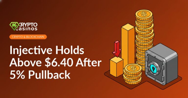 Isometric bar chart with peak and downward arrow, stacked gold coins, and secure vault with glowing lock on blue background