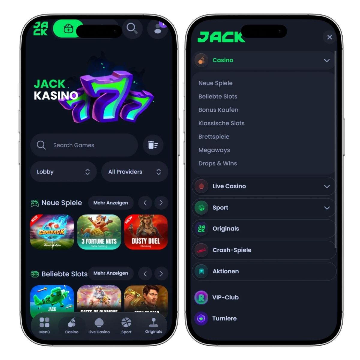 Jack.com Casino Test und Erfahrungen screenshot