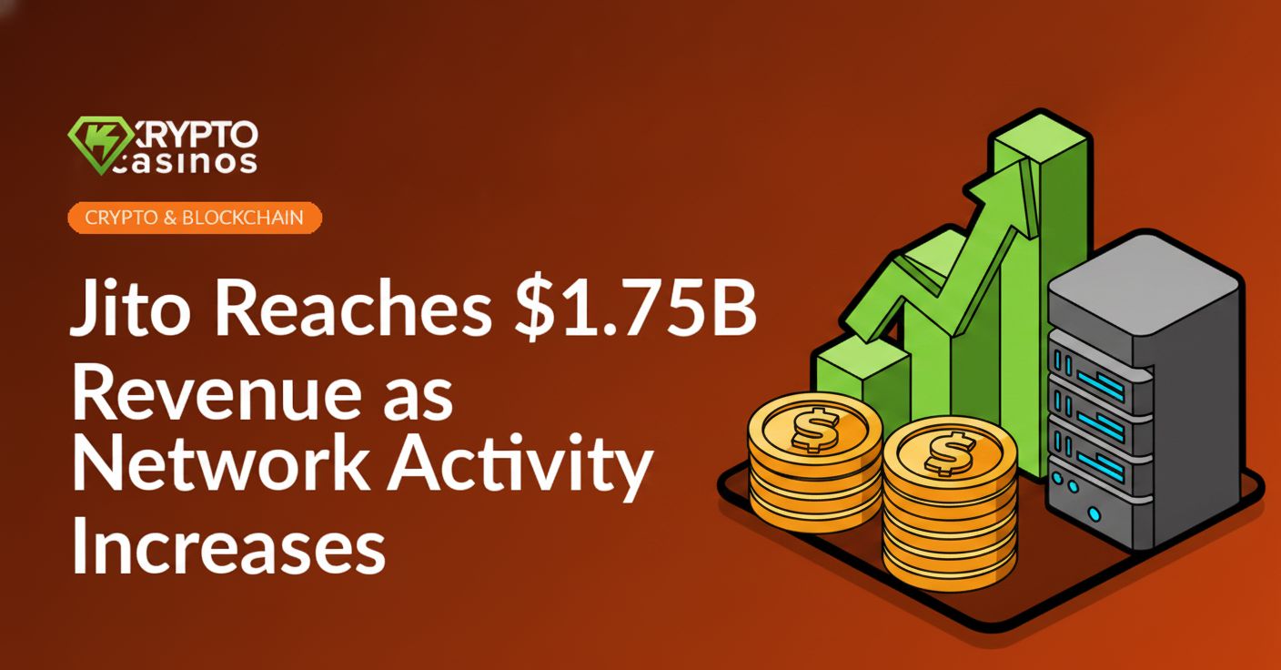 Stack of gold coins beside an upward bar chart with a bold arrow and a server tower rack on a blue background