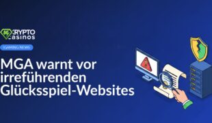 Mehrere Computerbildschirme mit Warnsymbolen, vergrößertes Lizenzzertifikat und Server mit gebrochenem Schutzschild.