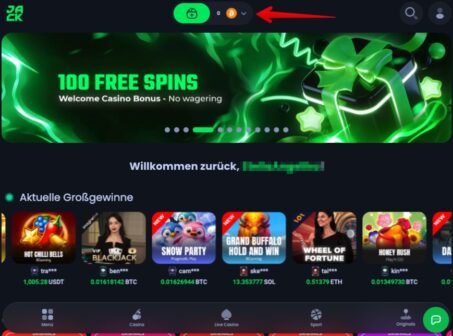 Schritt für Schritt Erklärung für die Registrierung in einem Monero Casino - Step 3
