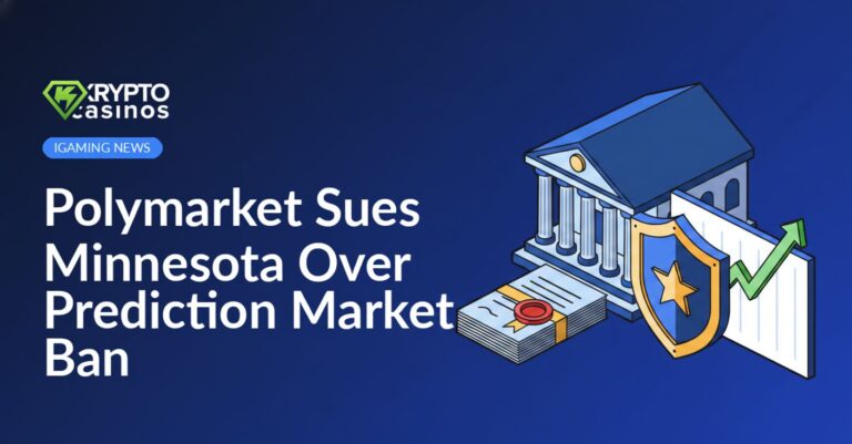 Courthouse building beside a legal document stamped in red, with a shield blocking an upward-trending market chart behind it.
