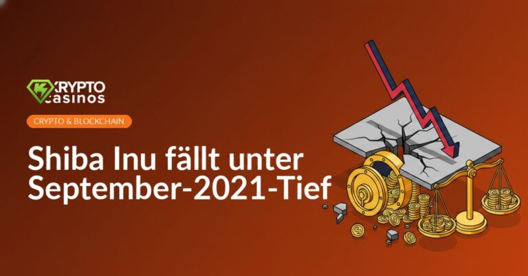 Abwärtsdiagramm durchbricht Boden, offener Tresor mit herausfallenden Münzen, schief hängende Waage links im Bild