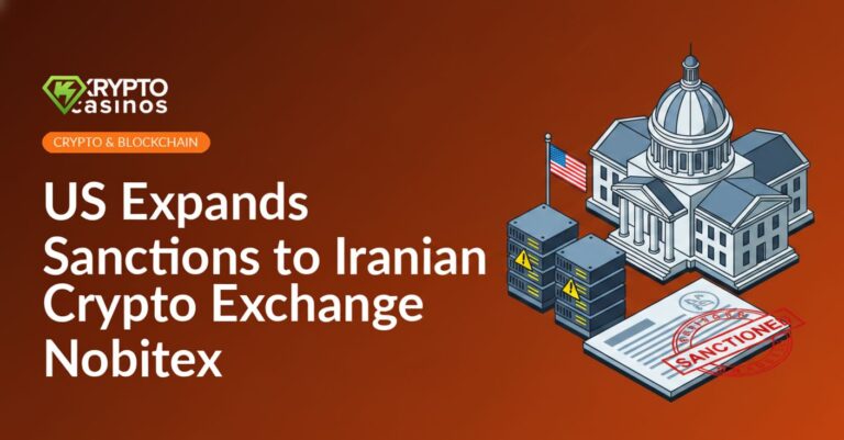 Government building with US flag, server racks displaying warning symbols, and a document stamped with a large red mark.