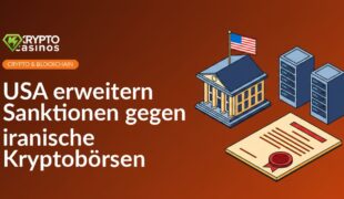 Regierungsgebäude mit US-Flagge, Serverrack-Cluster und Dokument mit rotem Stempel auf weißem Hintergrund.