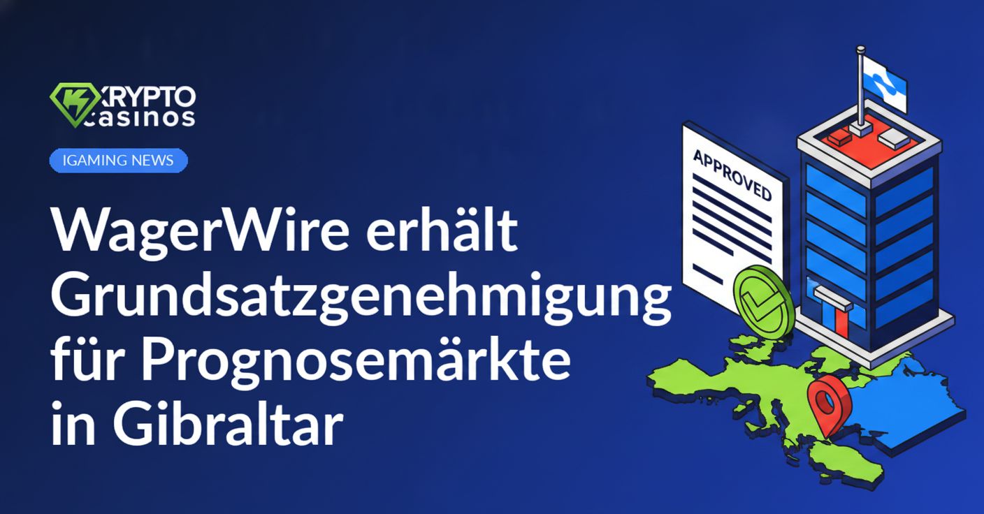 Genehmigtes Dokument mit grünem Häkchenstempel, isometrische Europakarte mit Standortpin auf Gibraltar, Bürogebäude mit Flagge.