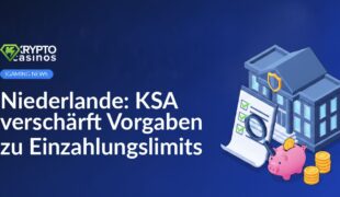 Regierungsgebäude mit Schildemblem, Lupe über Checkliste, Sparschwein mit gestapelten Münzen vor weißem Hintergrund