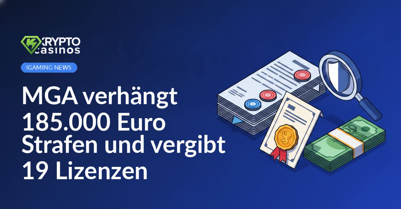 Gestapelte Dokumente mit Stempeln, Zertifikat mit Goldsiegel, Schild und Lupe über Banknoten.