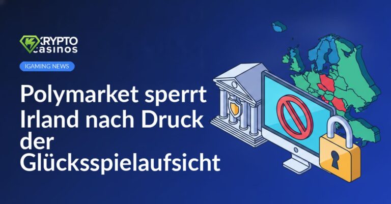 Computerbildschirm mit Verbotssymbol, Regierungsgebäude mit Schild und Europas Karte mit Vorhängeschloss vor grauem Hintergrund