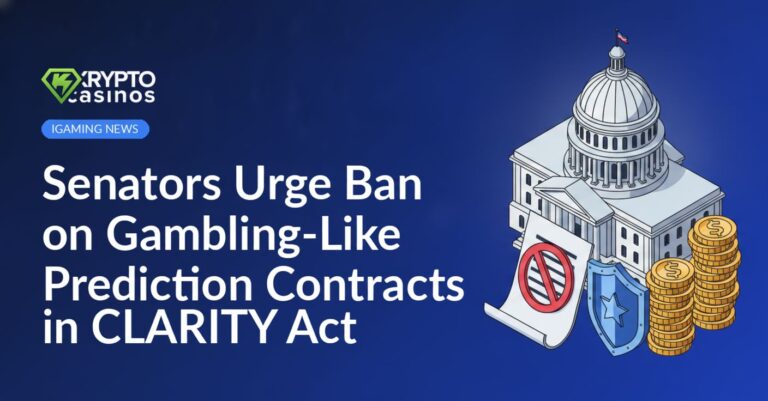 Capitol building behind a document marked with a red prohibition symbol and a shield blocking a stack of coins.