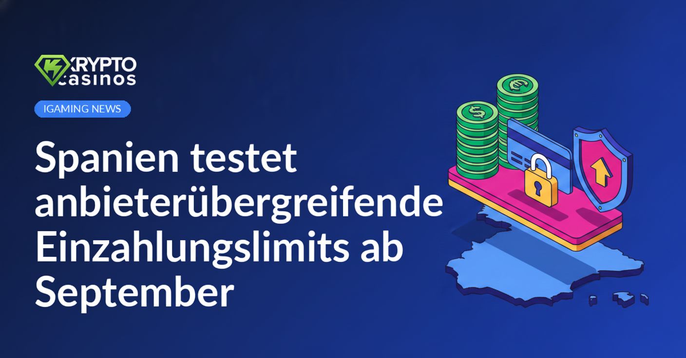 Illustration mit spanischer Flagge, Kreditkarten, Geldscheinen und Symbolen für Zahlungslimits und Sicherheit