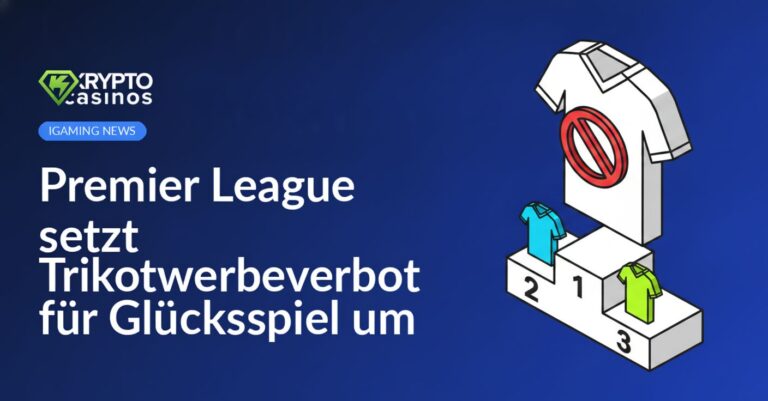 Fußballtrikot mit leerer Vorderseite, rotes Verbotssymbol über der Brust, Podium mit kleinen Trikots in drei Stufen