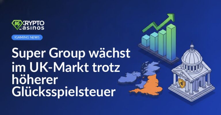 Aufwärts gerichtetes Balkendiagramm, 3D-Karte Europas mit hervorgehobenem UK, Regierungsgebäude mit Schild im Vordergrund