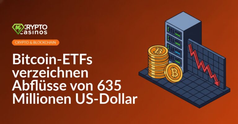 Computerserver-Rack, ein Stapel ungeprägter Goldmünzen und ein abwärts gerichtetes Diagramm.
