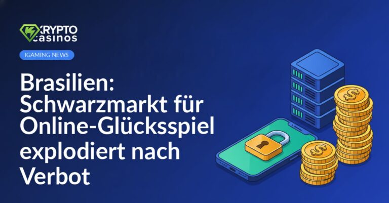 Ein Smartphone mit einem Vorhängeschloss, daneben ein Server-Rack und ein Stapel Goldmünzen.