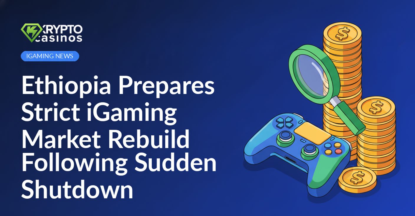 A magnifying glass positioned over a video game controller and a stack of gold coins.